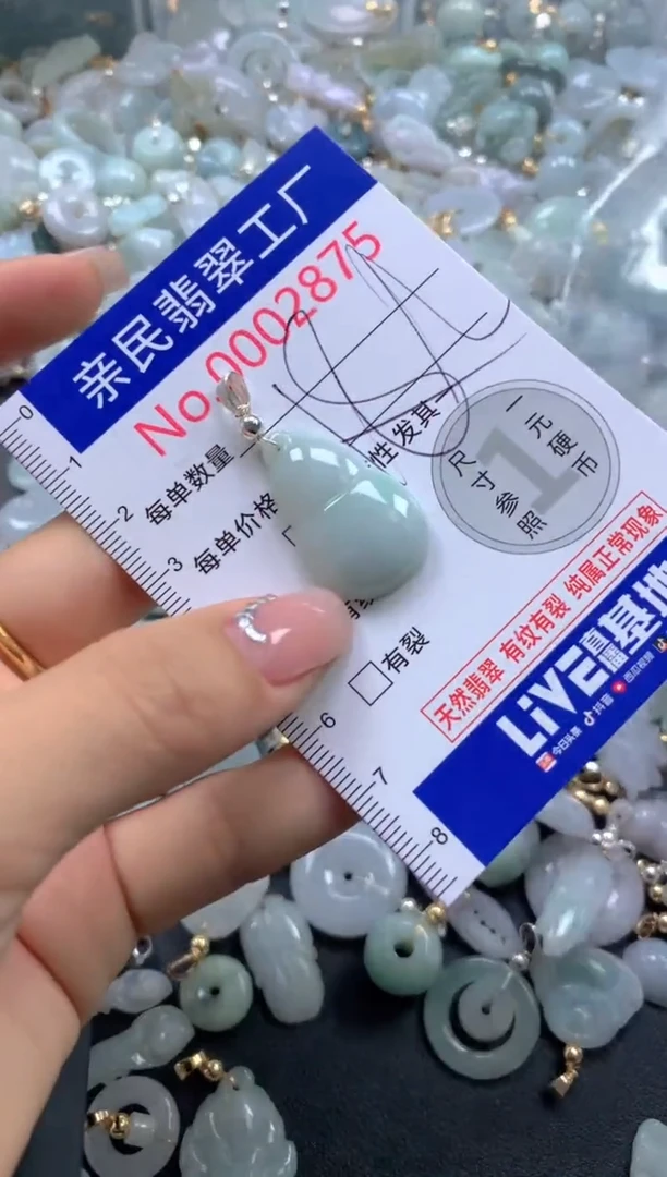 颈饰未镶嵌翡翠2875