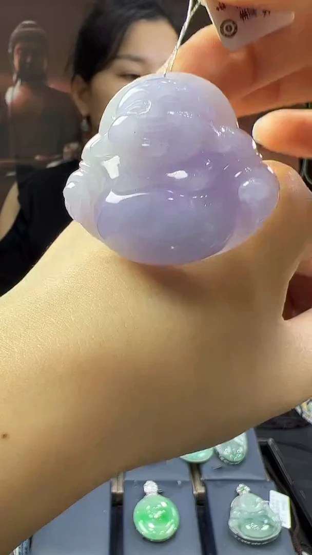 未镶嵌挂件翡翠佛公