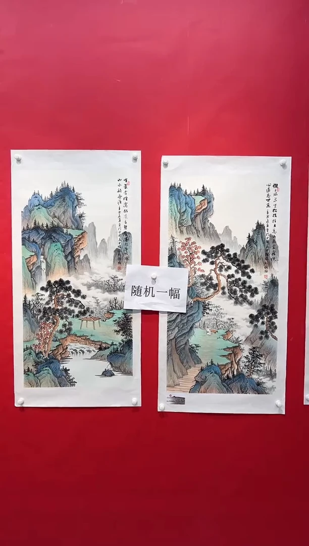 国画画家陆远华纯手绘原作