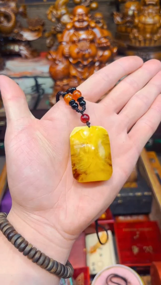 未镶嵌蜜蜡裸石E瑞哥专属高端精品34