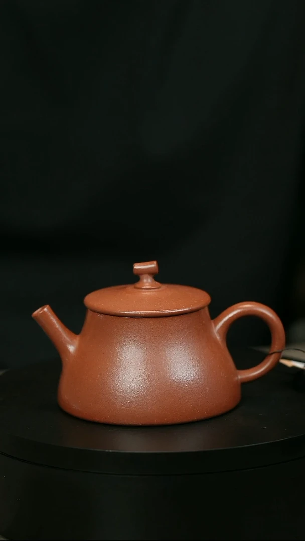 茶壶紫砂老**③H1965范菊芳降坡茄扭云柱
