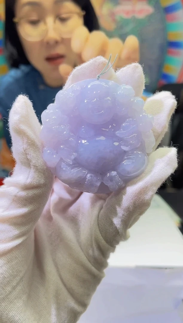 翡翠未镶嵌颈饰MFC0608120《多样性发其一》