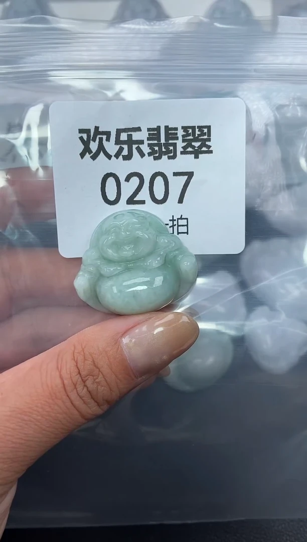 颈饰未镶嵌翡翠缅甸天然翡翠0207