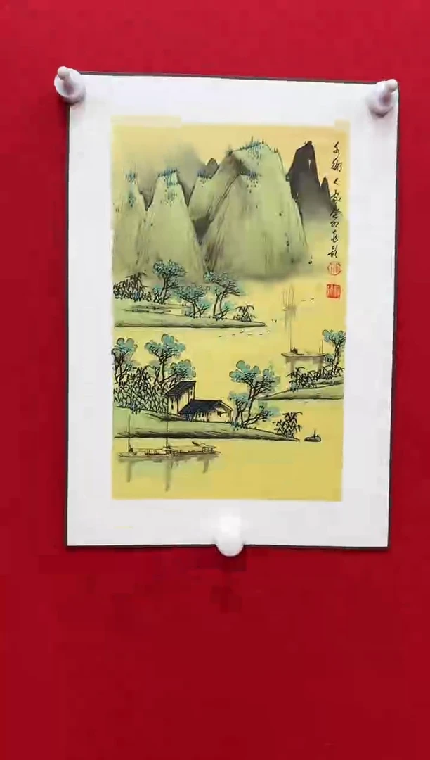 国画Z/宋兆钦-1平尺国画