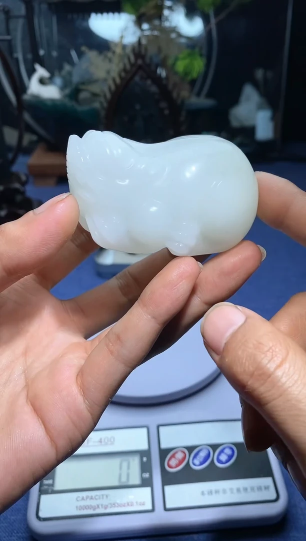 【闪购商品】和田玉颈饰未镶嵌大貔貅手把件