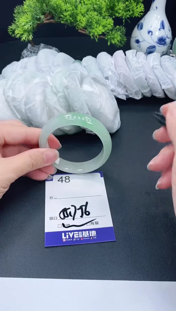 未镶嵌手镯翡翠48