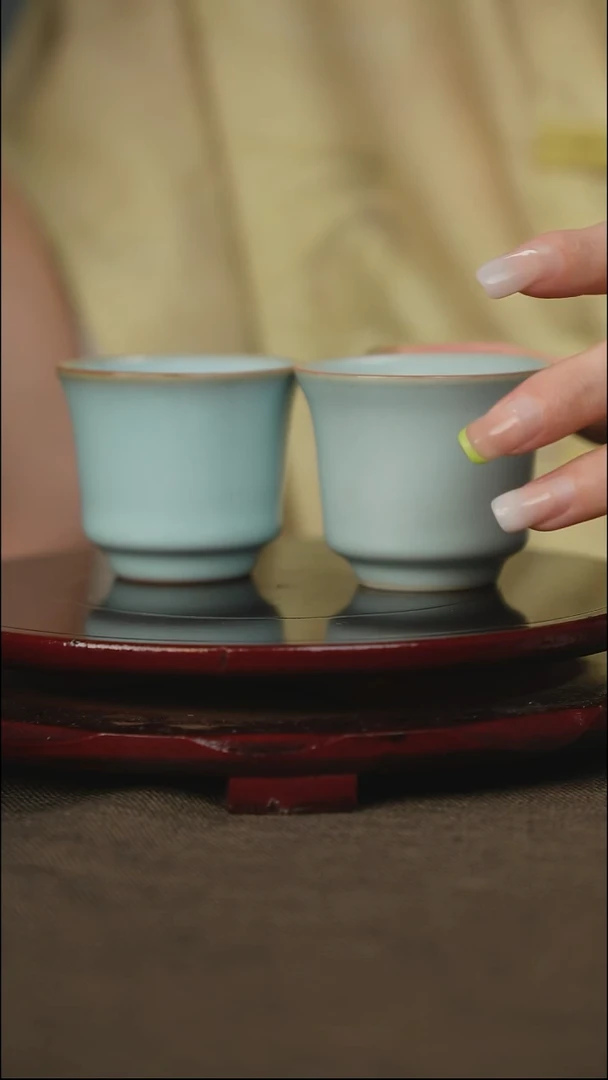 钟式杯 带底款 颜色随机 单只