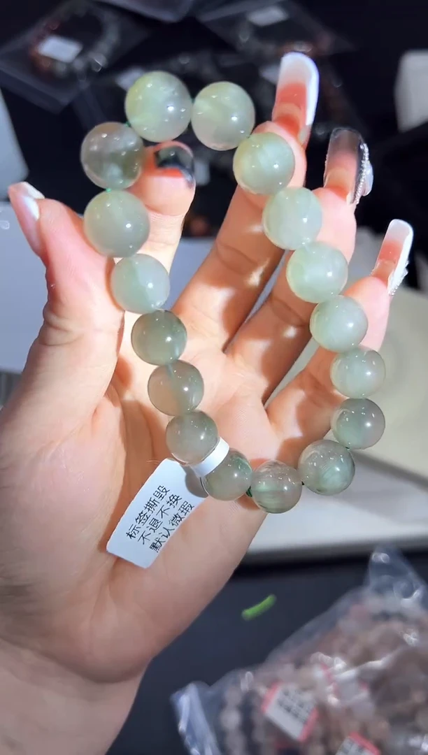 未镶嵌手串水晶23s多样性发其一【1条】默认微瑕12mm