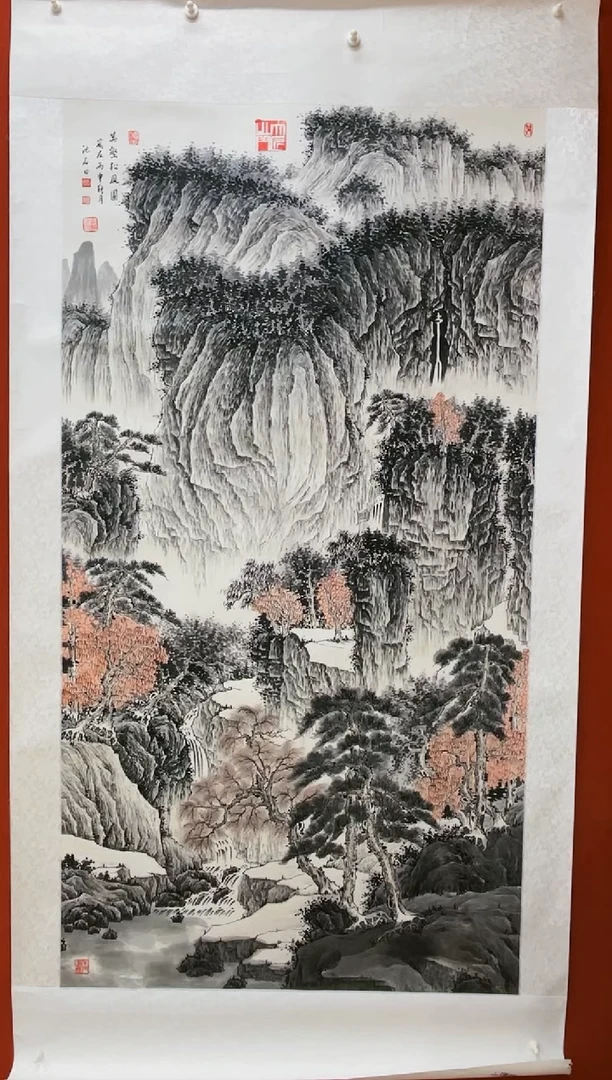 【闪购商品】国画沈坤沈石田专场展览原作