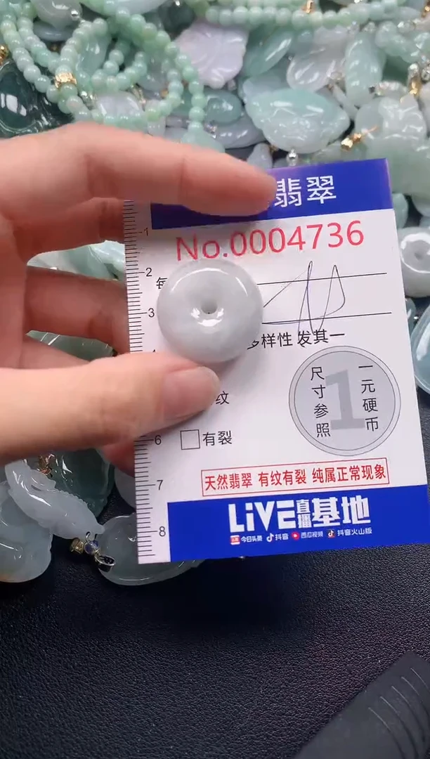 吊坠(不含链)未镶嵌翡翠4736