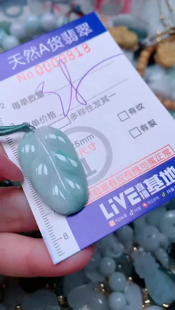 【闪购商品】翡翠颈饰未镶嵌00009818