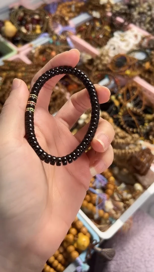 手串椰蒂椰蒂药片设计款6*3mm