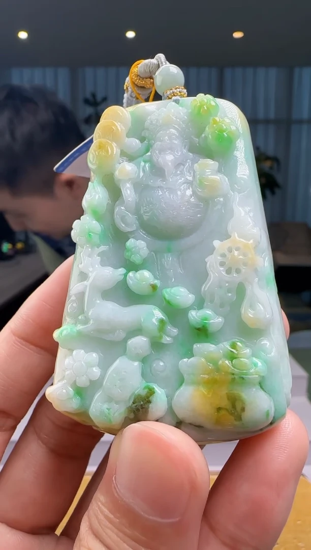 颈饰未镶嵌翡翠XM@@960Q3J21392
