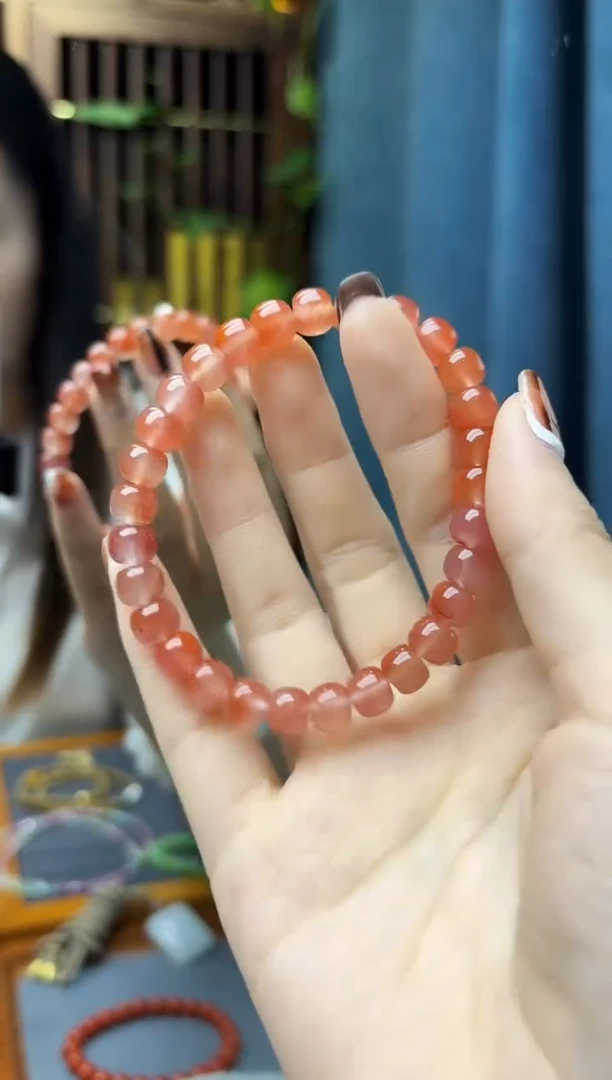 未镶嵌手串南红玛瑙南红老型手串JYD