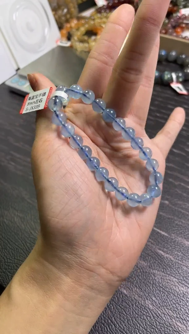 手链8±/x-866未镶嵌水晶海蓝