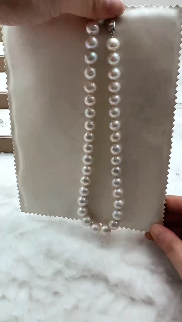 【闪购商品】淡水珍珠颈饰银S925镶嵌sz001