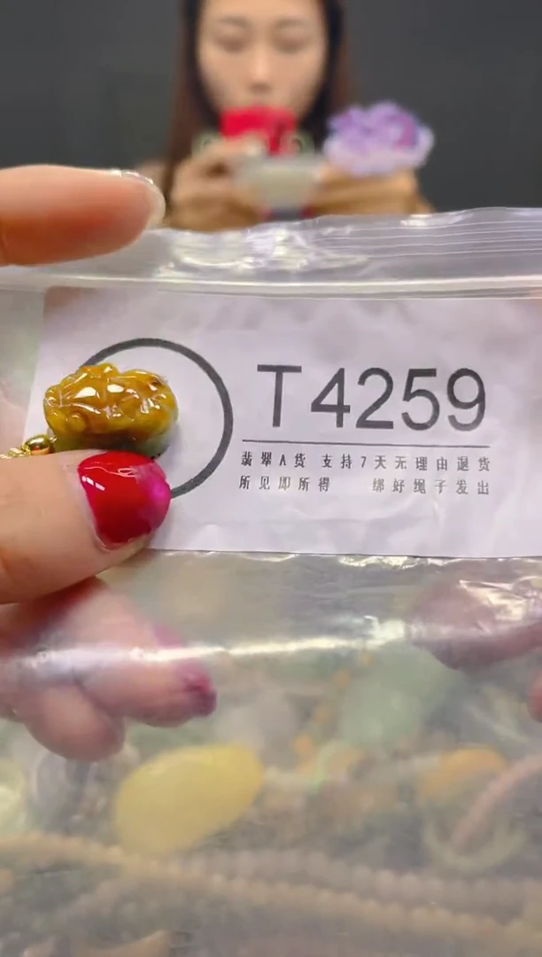 颈饰未镶嵌翡翠/T/翡翠A货，一件也是批发价