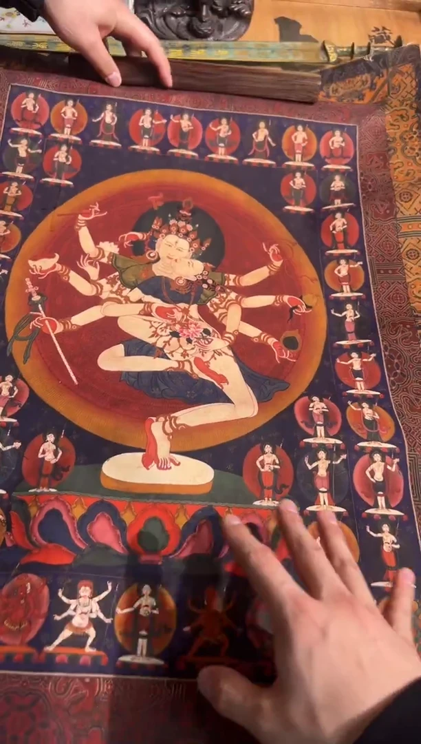 卷轴画卷轴画奥奥的唐卡