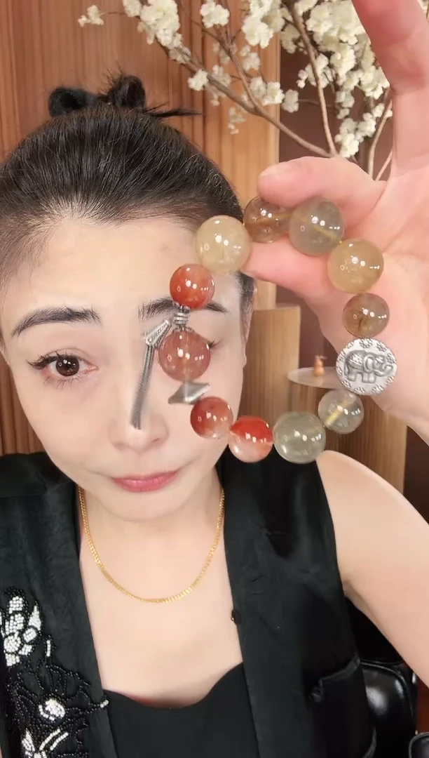 银S925镶嵌手串水晶手串