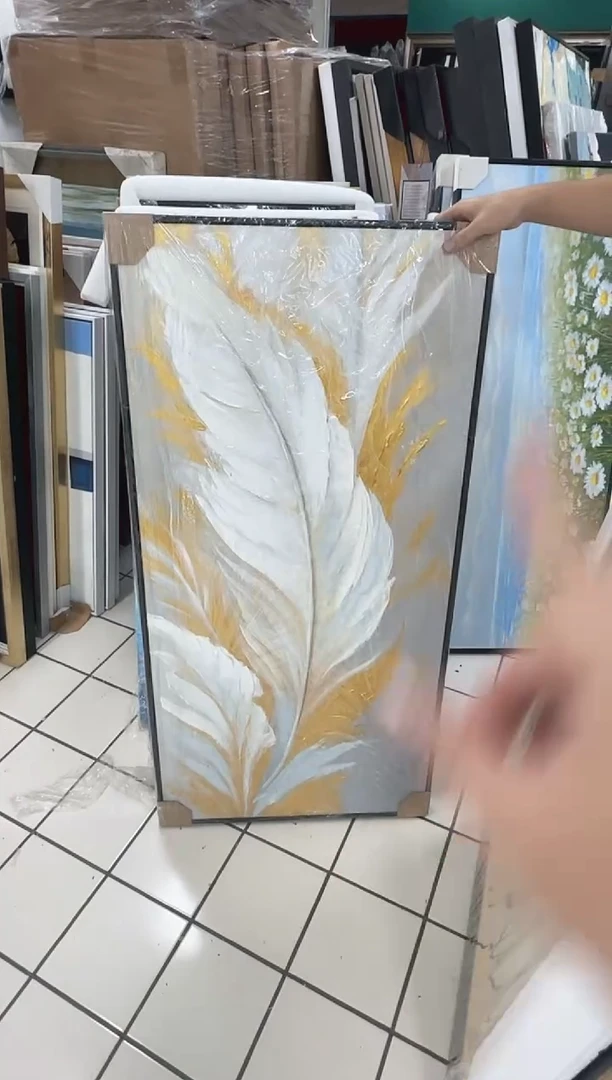 竖款168美术馆 装饰画120*60