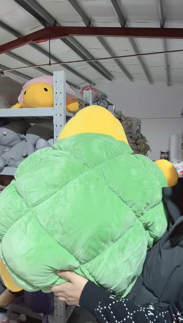 满35包邮  绒大号绿色乌龟 瑕疵