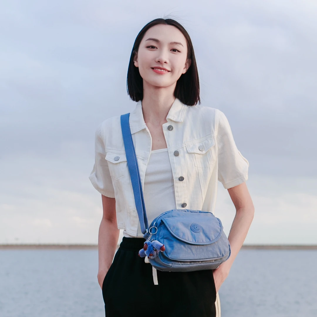 Kipling2025新款夏日百搭气质女单肩斜挎包小包贝壳包|STELMA