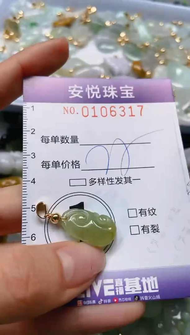 【闪购商品】翡翠颈饰未镶嵌闪购0106317