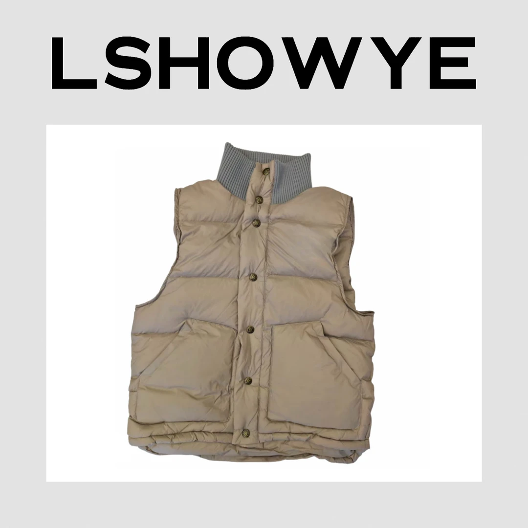 LSHOWYE｜拼领羽绒马甲m812