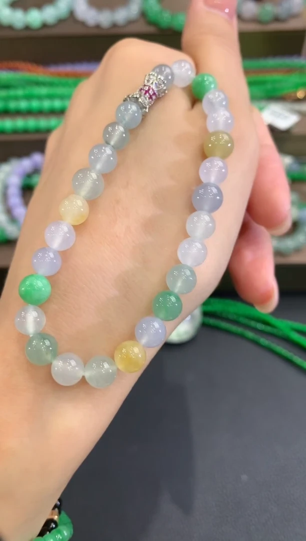 未镶嵌手串翡翠w103