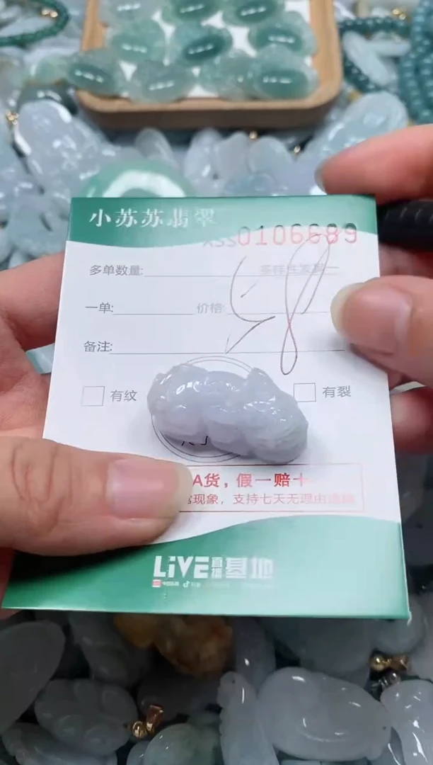 【闪购商品】翡翠颈饰未镶嵌闪购商品0106689