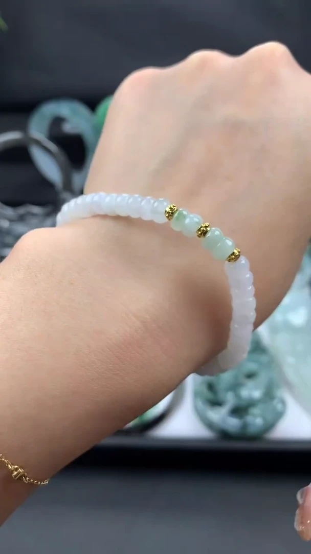 未镶嵌手串翡翠翡翠手串