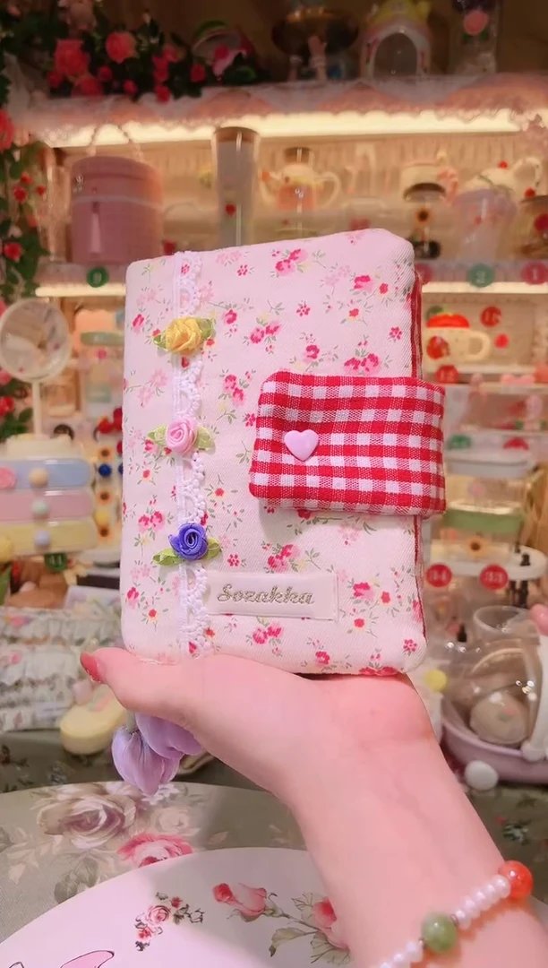 玫瑰花手账本——手工制作品质好！