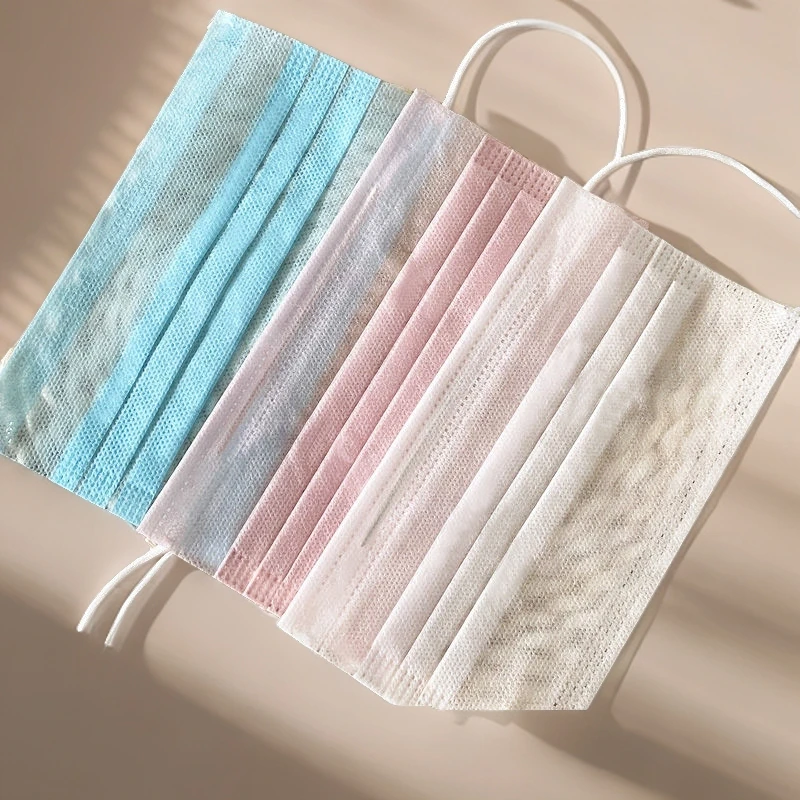 两层口罩二层夏天一层防尘一次性夏季口罩男女单层成人薄款超2025