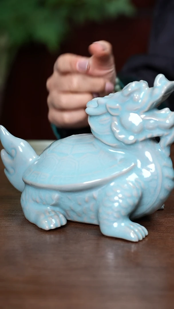 【闪购商品】L·宝丰宋官窑汝瓷摆件