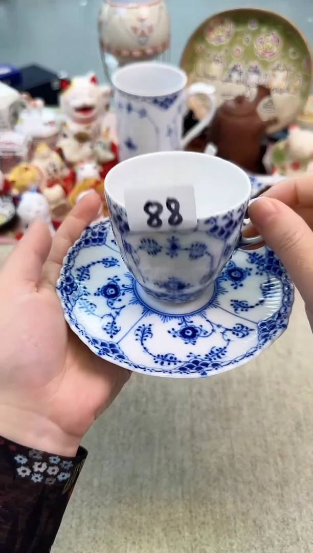 瓷片泡泡的瓷器好看到爆