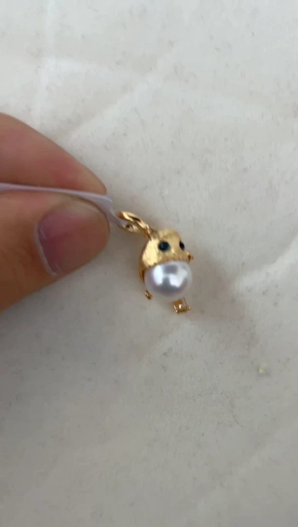 【闪购商品】海水珍珠颈饰银S925镶嵌吊坠