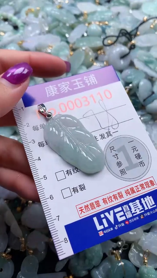 颈饰未镶嵌翡翠3110