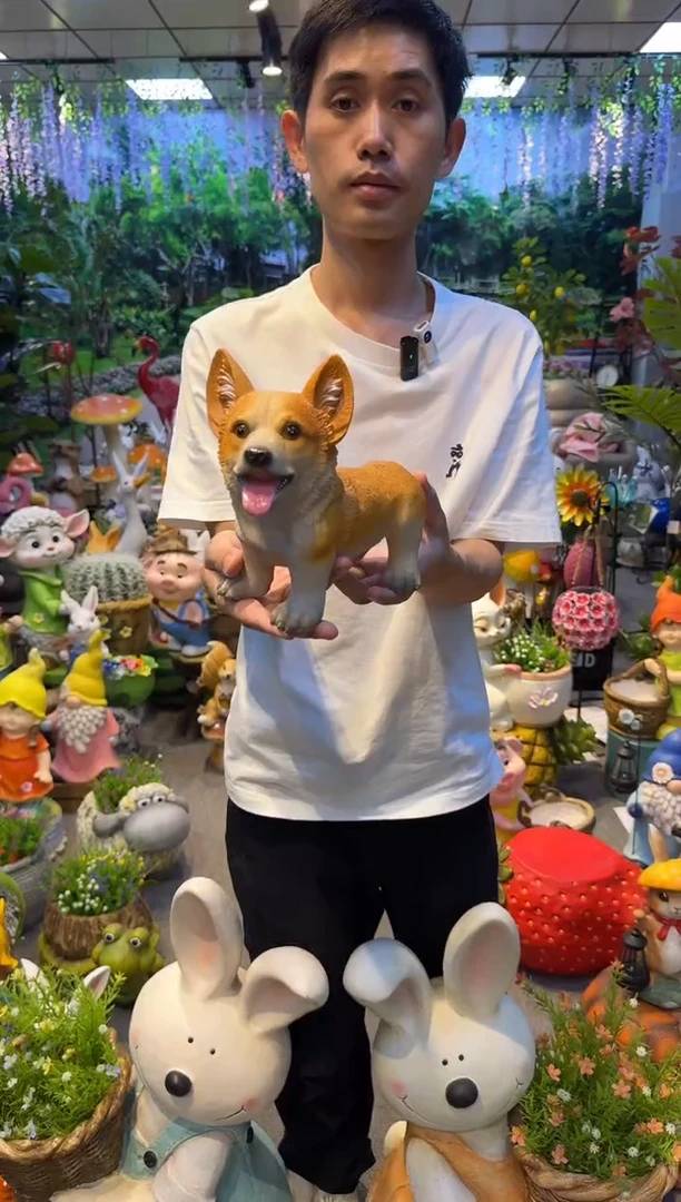 陶瓷花园庭院摆件&00&