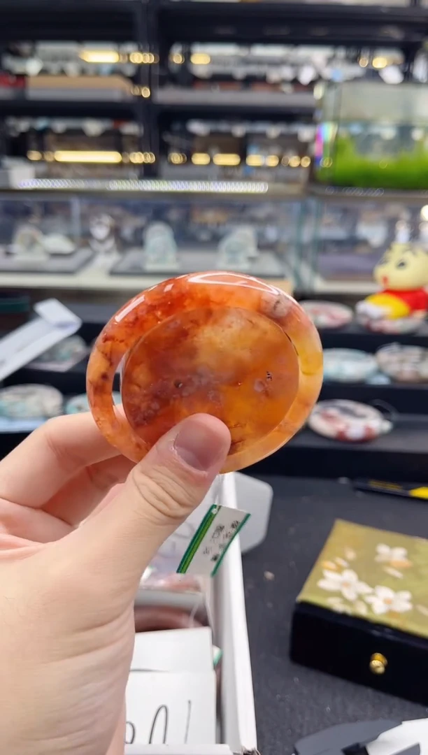 未镶嵌手镯石英质玉58圈口（赠品镯心）65558