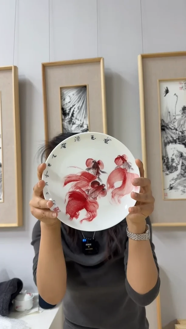 国画炳山艺术--秦老师作品