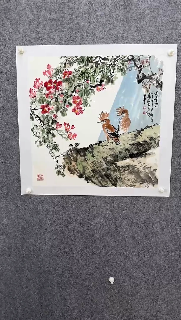 【闪购商品】国画ST-WZH花鸟绘画作品