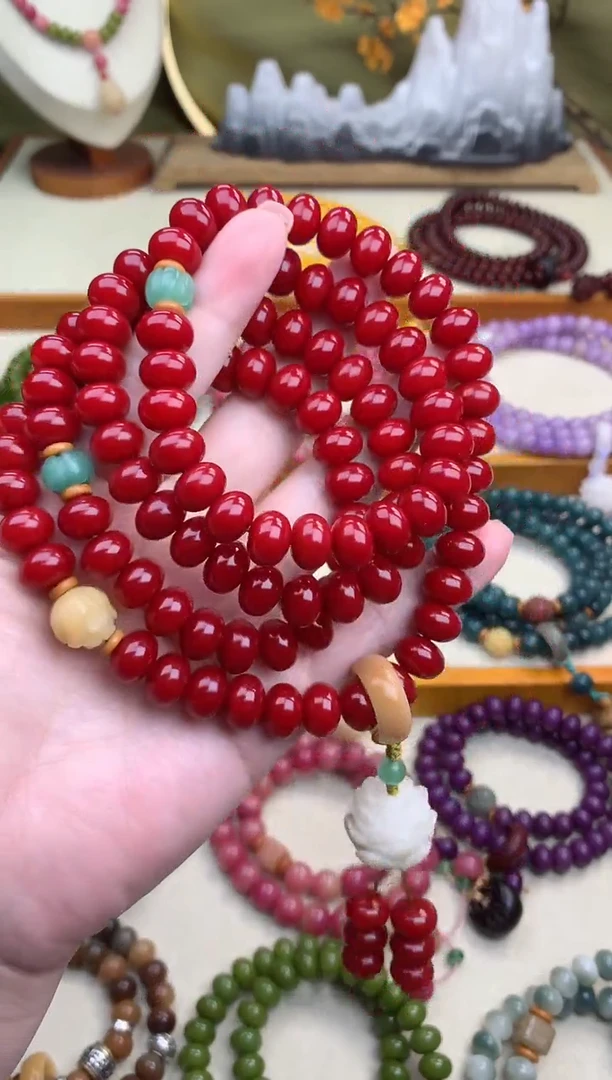 【闪购商品】白玉菩提手串红菩提