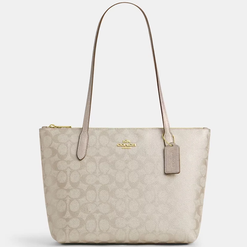 COACH/蔻驰 Fiona拉链托特单肩包c37570美国直邮