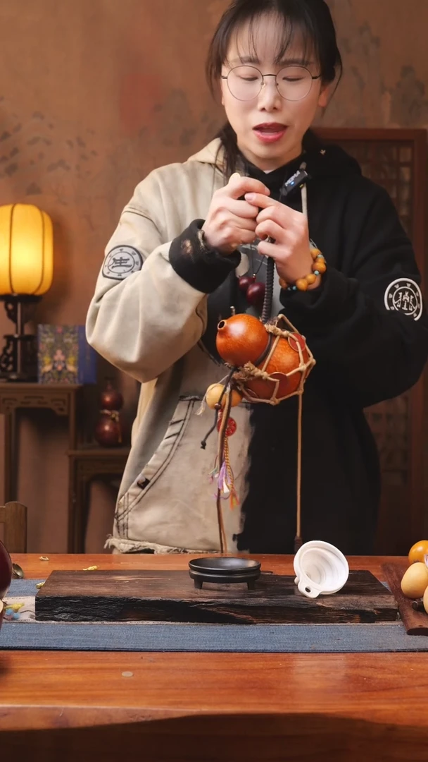 【闪购商品】229号精品大漆葫芦防腐防渗装饮料水茶酒