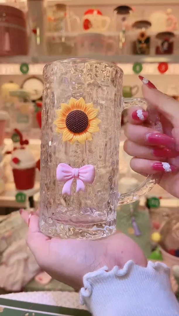 向日葵啤酒杯——手工制作品质好！