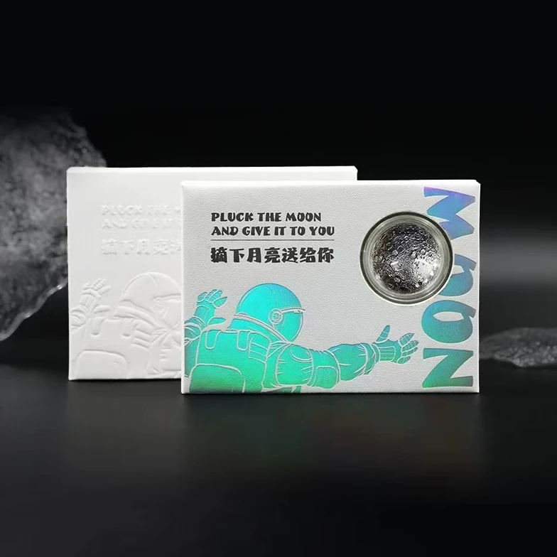 《摘下月亮送给你》月球银章 Ag999足银6克 限量发行3000套