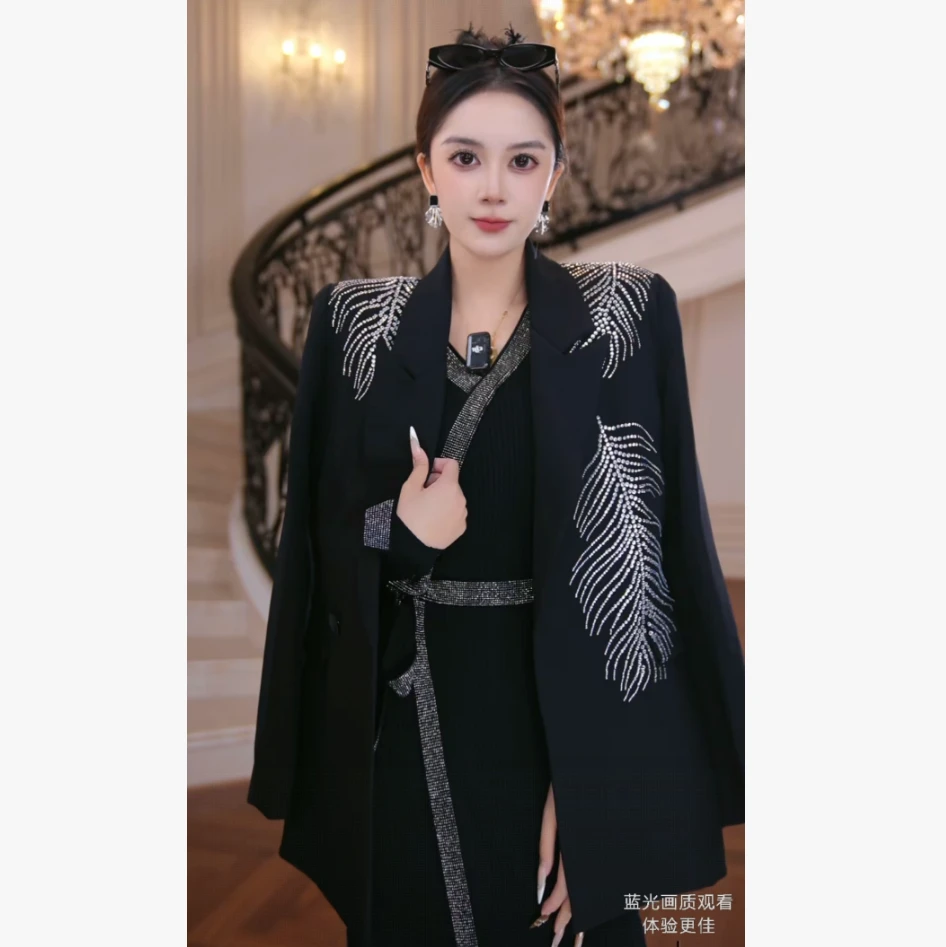 FNN【芙娜妮】2025新款出游服装女复古休闲衣服女大衣外套F2530478A
