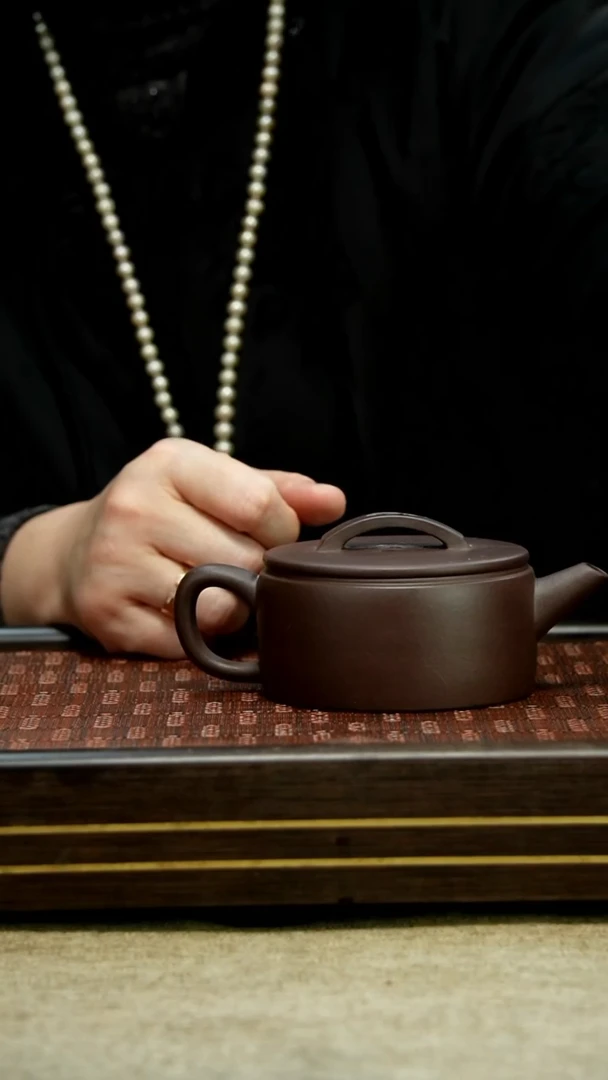 【闪购商品】紫砂茶壶老紫泥 汉瓦 高温