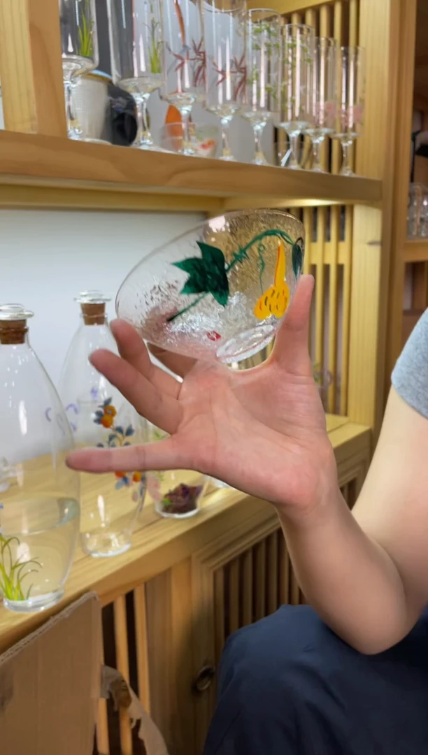 手绘葫芦大茶盏啊啊啊