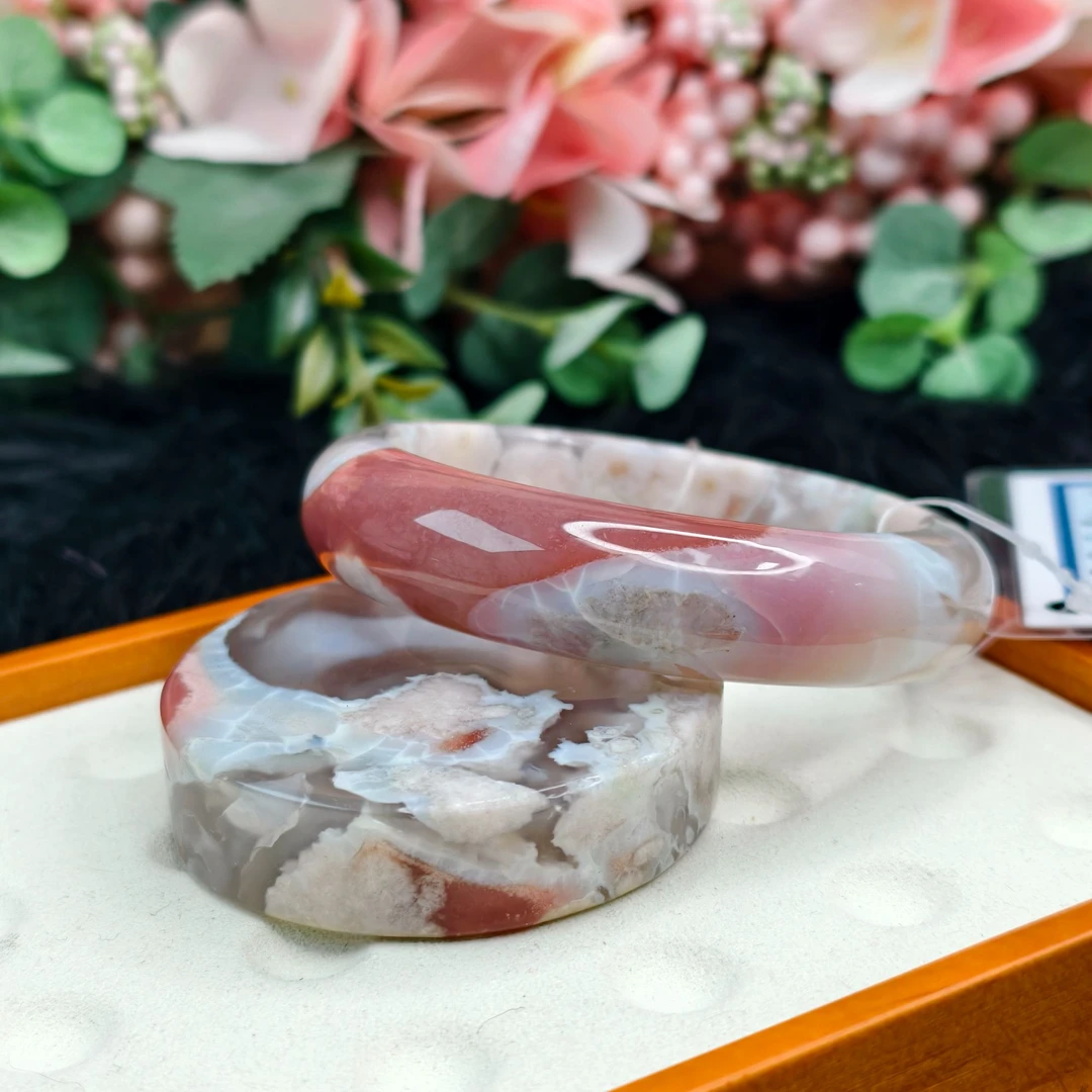 汐雅嬿选 非金属布艺手镯 樱花手镯59圈口S9900